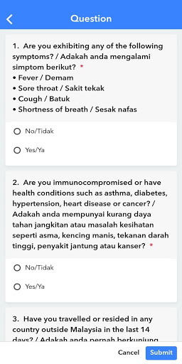 MySejahtera APK screenshot 1