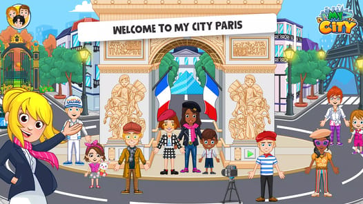 My City: Paris – Dress up game APK screenshot 1