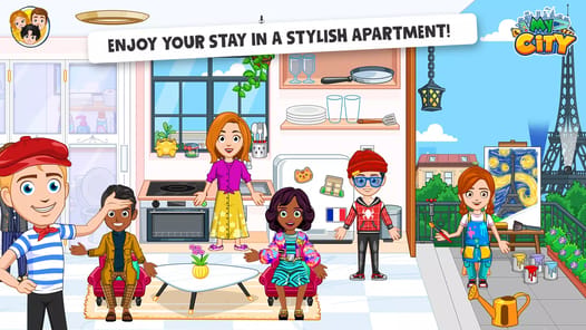 My City: Paris – Dress up game APK screenshot 1