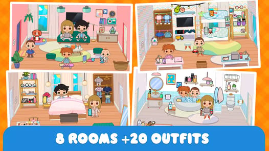 Minni Family Home - Play House APK screenshot 1
