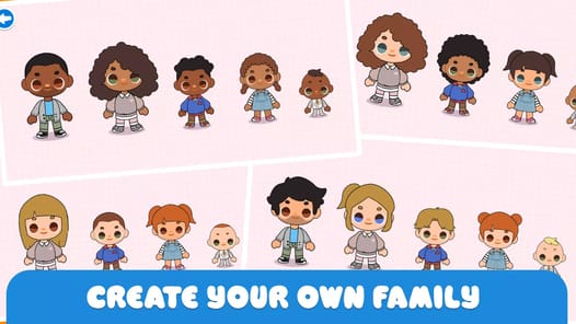 Minni Family Home - Play House APK screenshot 1