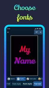 Name wallpaper APK screenshot 1