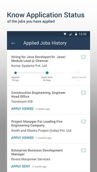 Naukri.com Job Search APK screenshot 1