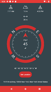 Just a Compass (Free & No Ads) APK screenshot 1 Just a Compass (Free & No Ads) APK screenshot 1
