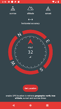 Just a Compass (Free & No Ads) APK screenshot 1 Just a Compass (Free & No Ads) APK screenshot 1
