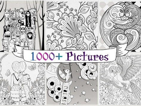 Coloring Book for Adults | Adult Coloring Book App APK screenshot 1