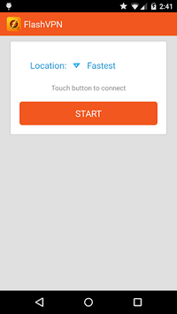 FlashVPN Free VPN Proxy APK screenshot 1