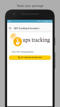 UPS Tracking App APK screenshot 1