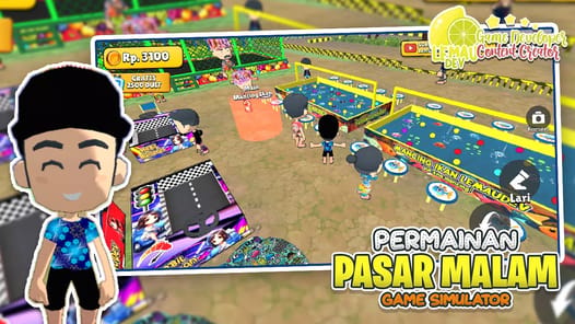 Simulator Game Pasar Malam 3D APK screenshot 1