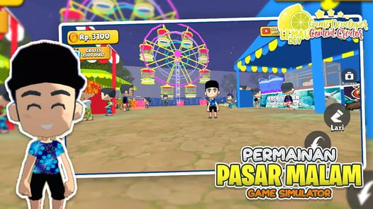Simulator Game Pasar Malam 3D APK screenshot 1