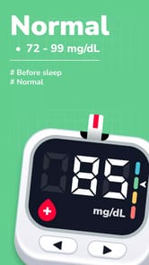 Blood Sugar & Pressure Tracker APK screenshot 1