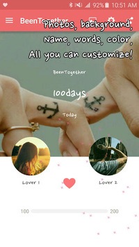 Been Together (Ad) - Couple D-day APK screenshot 1