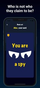Spy - the game for a company APK screenshot 1