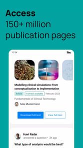ResearchGate APK screenshot 1