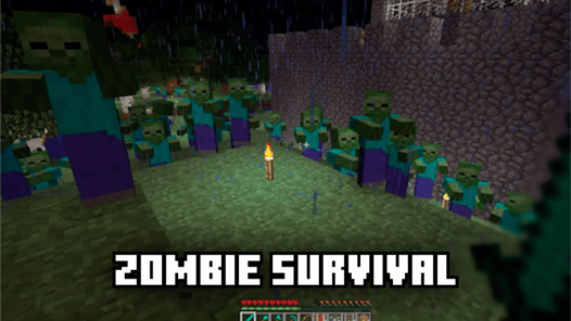 Zombie Mod for minecraft APK screenshot 1