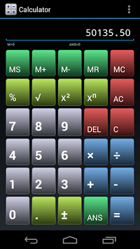 Simple Calculator APK screenshot 1