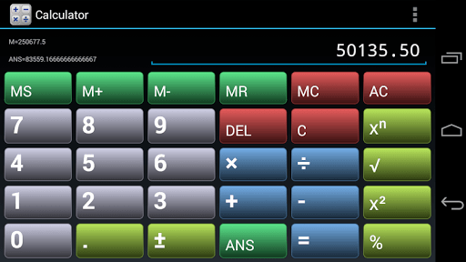 Simple Calculator APK screenshot 1