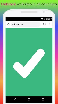 UPX Unblock Websites Proxy Browser - Private, Fast APK screenshot 1