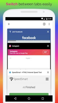 UPX Unblock Websites Proxy Browser - Private, Fast APK screenshot 1
