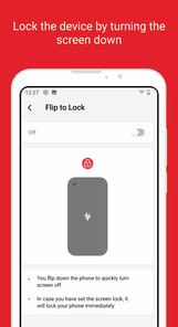 Vsmart Flip To Lock APK screenshot 1