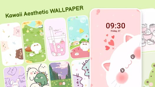 Kawaii Aesthetic Wallpaper APK screenshot 1