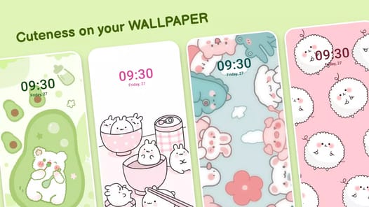 Kawaii Aesthetic Wallpaper APK screenshot 1