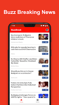BuzzBreak News - Buzz News & Earn Free Cash! APK screenshot 1