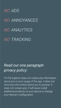 FX File Explorer: No ads, No tracking, No nonsense APK screenshot 1 FX File Explorer: No ads, No tracking, No nonsense APK screenshot 1