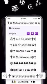 Nickname Generator APK screenshot 1