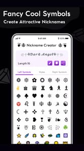 Nickname Generator APK screenshot 1