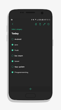 BlackNote Notepad Notes APK screenshot 1 BlackNote Notepad Notes APK screenshot 1