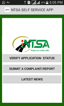 NTSA  APP APK screenshot 1