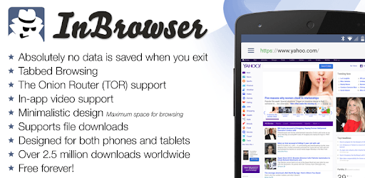 install InBrowser - Incognito Browsing on PC