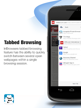 InBrowser - Incognito Browsing APK screenshot 1