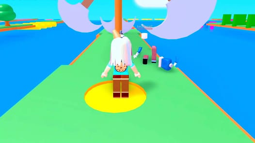 Obby Parkour games: lava mod APK screenshot 1