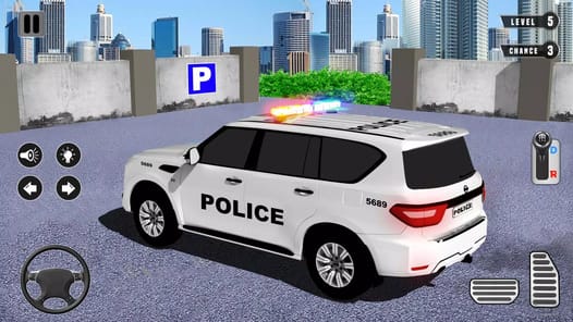 Police Car Games Parking 3D APK screenshot 1