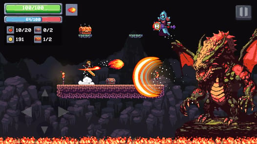 Apple Knight 2 Platformer APK screenshot 1