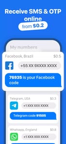 SMS Virtual APK screenshot 1