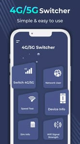 4G Only - 4G Switcher LTE Mode APK screenshot 1
