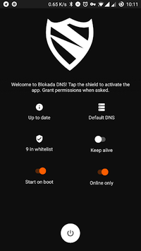 DNS changer by Blokada APK screenshot 1 DNS changer by Blokada APK screenshot 1