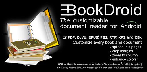 install EBookDroid - PDF & DJVU Reader on PC