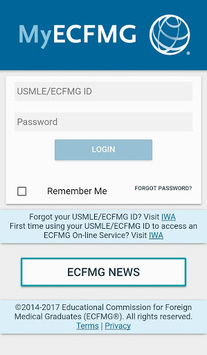 MyECFMG APK screenshot 1