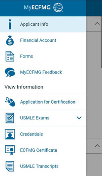 MyECFMG APK screenshot 1