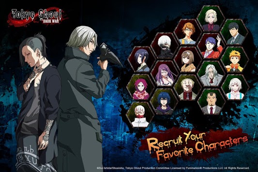 Tokyo Ghoul: Dark War APK screenshot 1