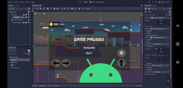 Godot Engine 4 APK screenshot 1 Godot Engine 4 APK screenshot 1