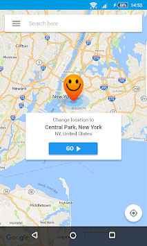 Fake GPS Location - Hola APK screenshot 1