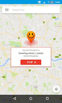 Fake GPS Location - Hola APK screenshot 1