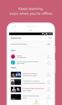 Khan Academy APK screenshot 1
