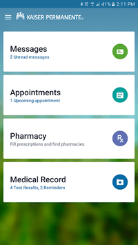 Kaiser Permanente APK screenshot 1