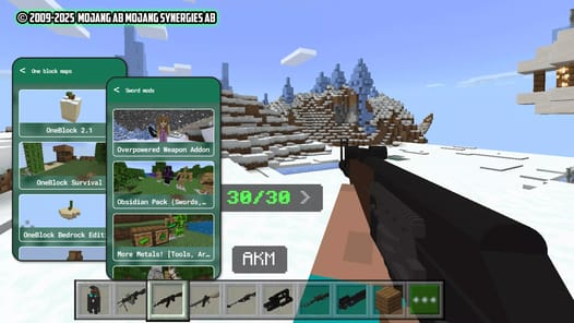 Weapon for minecraft APK screenshot 1